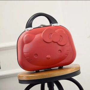 14 Inch Hello Kitty Cosmetic Case Box Beauty Makeup Bag Organizer